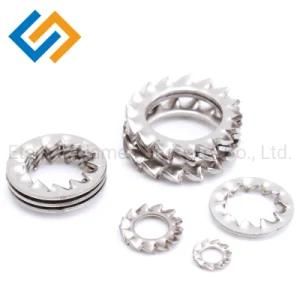High Quality Ss Shake-Proof External Toothed Lock Washer for Bearing Fasteners
