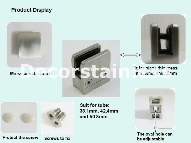 for Glass 8, 10, 12mm Glass Clamp