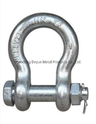 Lifting Accessories Sling Rigging Hardware High Tensile Anchor Bow 1/2 Screw Pin Shackle G209 G 209