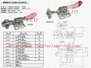 Horizontal Toggle Clamp (LD-201)