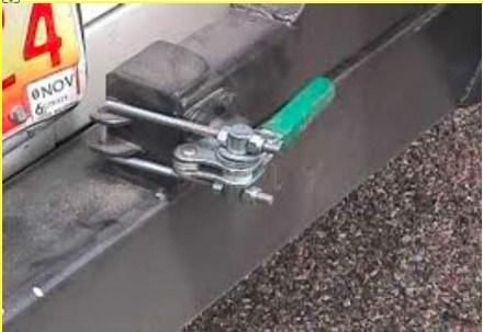 RF 7"Latch Type Toggle Clamp /Truck Latch/Trailer Gate Lock