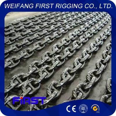 High Quality High Strength Anchor Chain Price Black Painted Marine Ship Boat Stud Anchor Chain