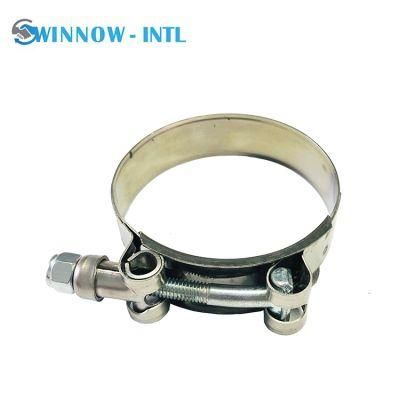 Unitary T-Bolt Screw High Torque Strong Pipe Hose Clamps