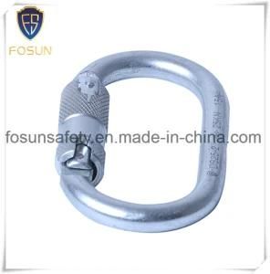 Galvanized Metal Carabiner for Harness