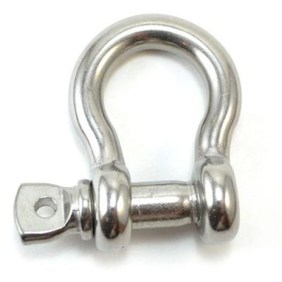 Factory Wholesale Forged Galvanized Safety Bow Shackle Used for Marine Harware