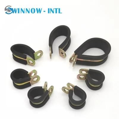 Stainless Steel R Fixing Type Cushioned P Clips