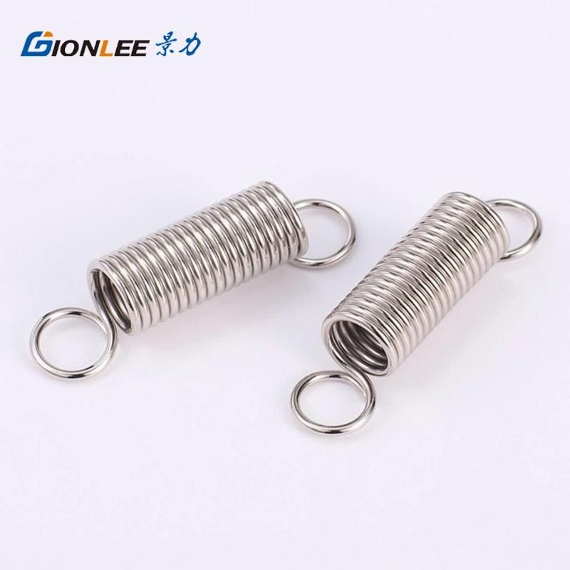 Factory Custom Stainless Steel Wire Double Hook Tension Spring