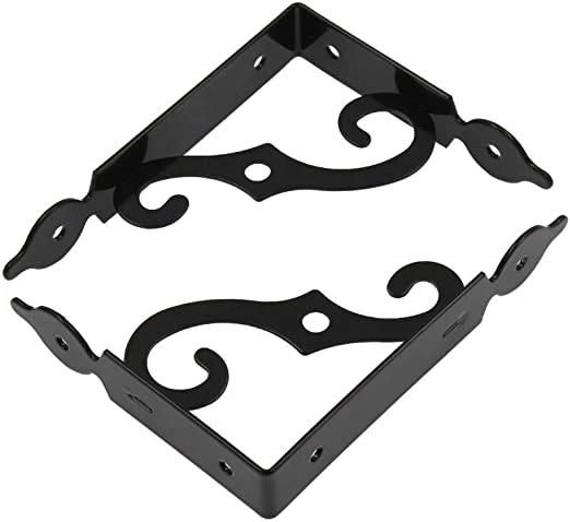 Heavy Duty Corner Brace Shelf Supporter Decorative Wall Shelf Brackets