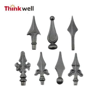 High Quality Forged Wrought Iron Fence Finials