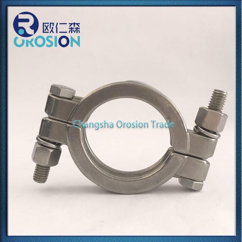 Sanitary Stainless Steel SS304 High Pressure Clamp