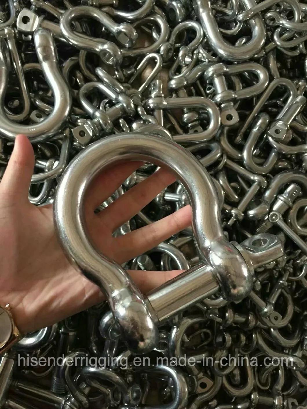 Home Hardware Stainless Steel304/316 Bow Shackle of Fastener
