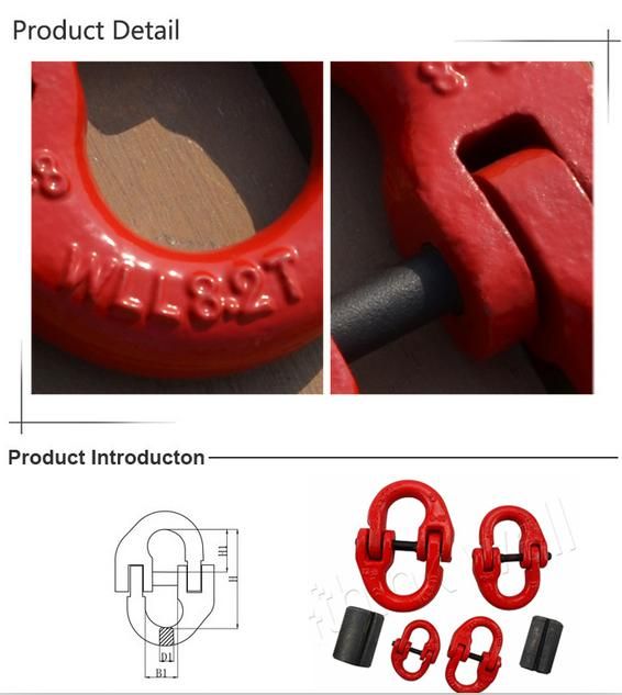 G80 Drop Forged European Type Anchor Chain Connecting Link