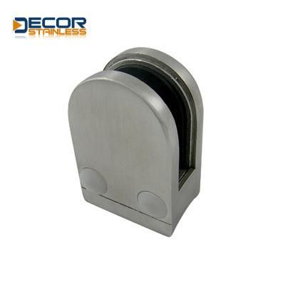 Medium D Type Round Back Glass Clamp