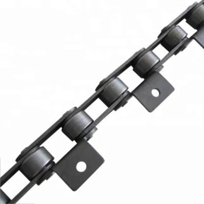 ISO DIN Standard Industrial Transmission Conveyor Drive Link Roller Chain with Attachment