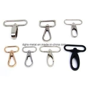 Hot Sale Metal Swivel Snap Hook for Leash Collar Bag Zinc Alloy Keychain Snap Hook (HS6048, 6049)