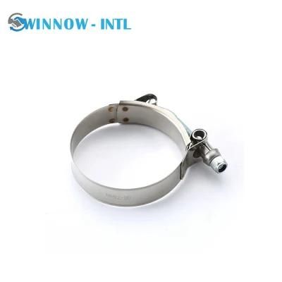 T Bolt Robust Stainless Steel Exhaust Hose Rigid Pipe Clamp