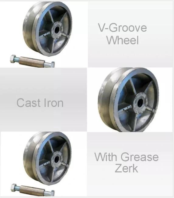 RF 6"OEM Style Cast Iron Heavy Duty V-Groove Wheel