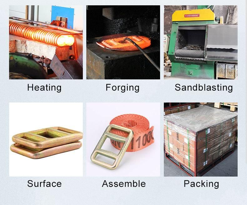 High Quality Forging Galvanized One Way Lashing Buckle for Strap