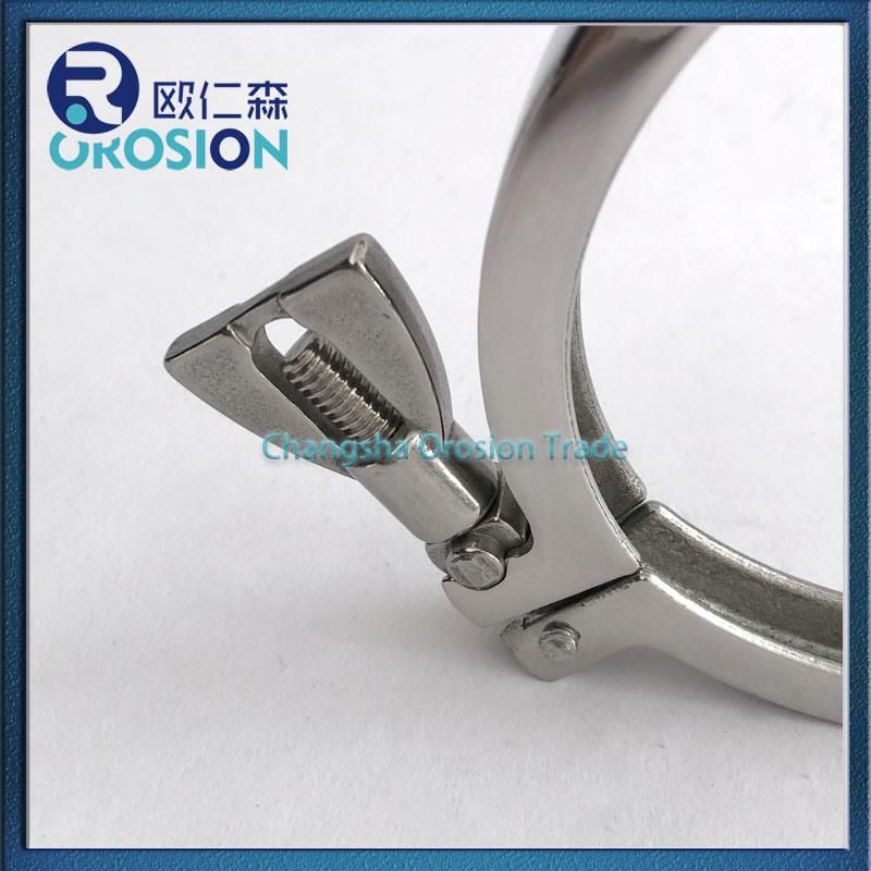 High Quality Sanitary Stainless Steel Mirror Polish Clamp