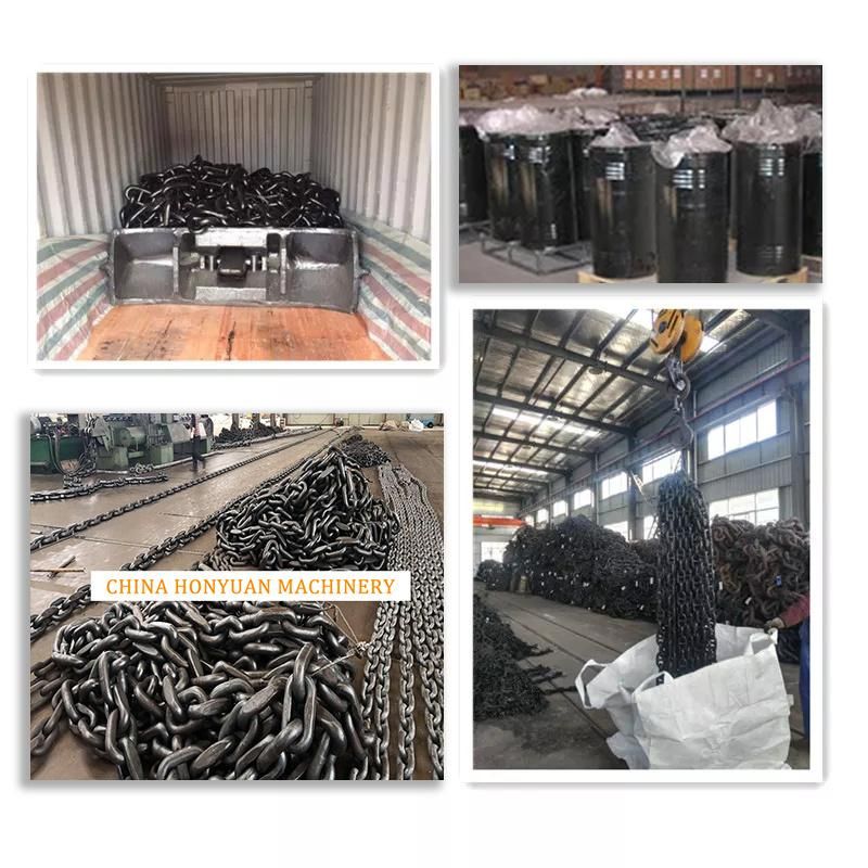 High Strength Welded Link Studless Anchor Chain