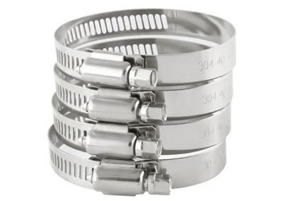 Industrial Automotive Radiator Iron Hose Clamp for PVC Pipes