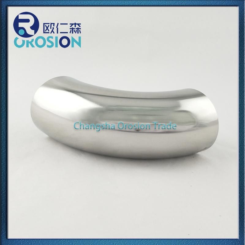 90 Degrees Weld Bend for Sanitary Grade