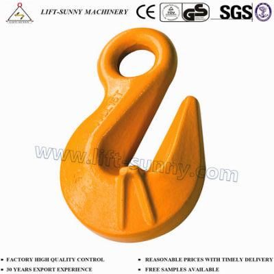 G80 Eye Shortening Grab Hook with Wings for Lifting
