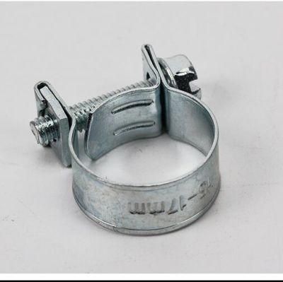 9mm Band Width Cheap Price Mini Type Hose Clamp for Small Size Tube