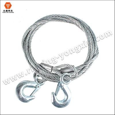 High Quality Sling Wire Stainless Steel Wire Rope Ceiling Suspension Hanging Cable with Hook Sling