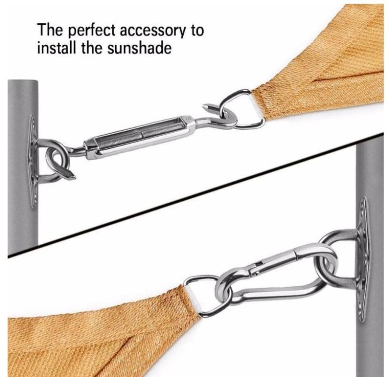 China Manufacturer Good Price Us Type DIN 1480 Stainless Steel Metal Turnbuckle with Eye Hook