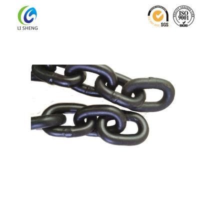 G43 G70 G80 Black Painted Alloy Steel Link Chain