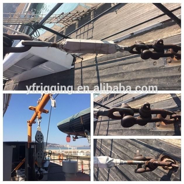 Galvanized Forged Standard DIN1480 Turnbuckle for Rigging