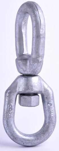 Us Type G402 Connecting Chain Swivel with Double Eyes