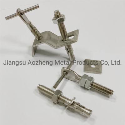 Stainless Steel 202 304 316 Stone Fixing Marble Clamps Made in China