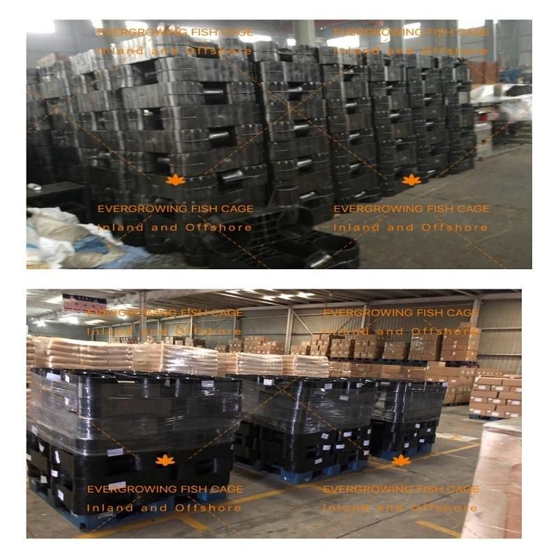HDPE Circular Floating Cage Fitting Walkway 250mm Fish Cage Bracket