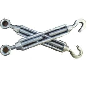 China Fornecedor DIN1480 a&Ccedil O Carbono Galvanizado Turnbuckle