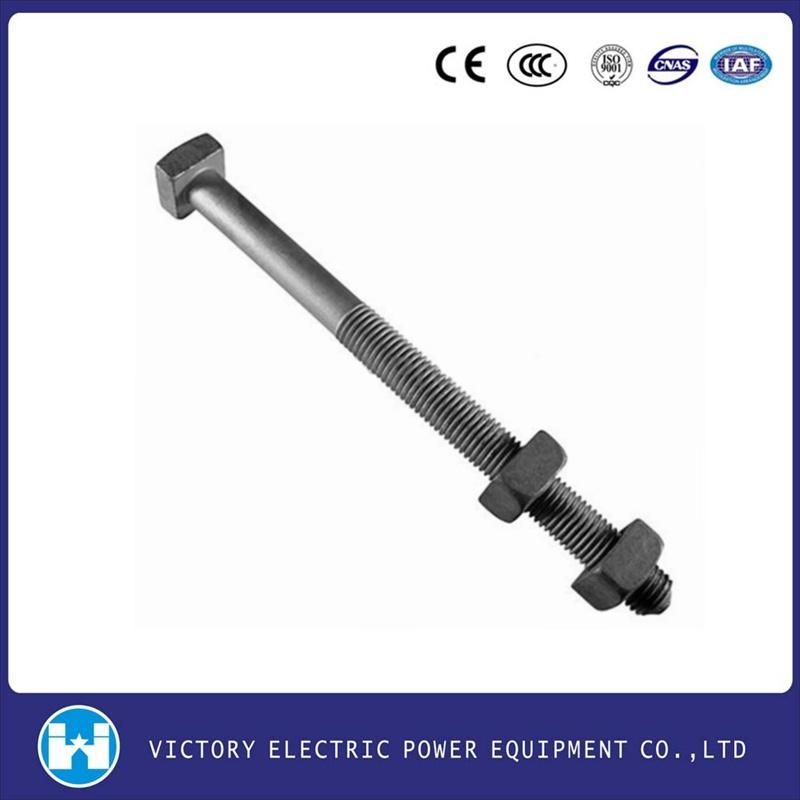 ANSI Stamdard Pole Line Hardware Fittngs Galvanzied Machine Bolt