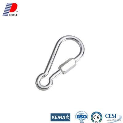 High Quality Galvanized Iron Carabiner Spring Snap Hook