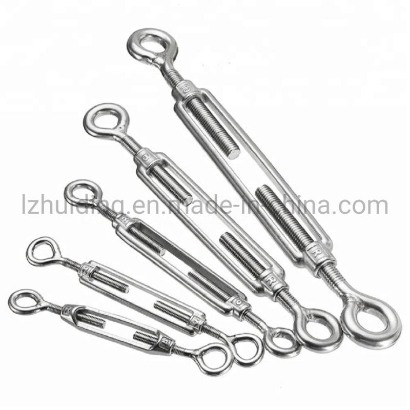 Rigging Hardware Heavy Duty Lifting Wire Rope Turnbuckle with Thimble Turnbuckle