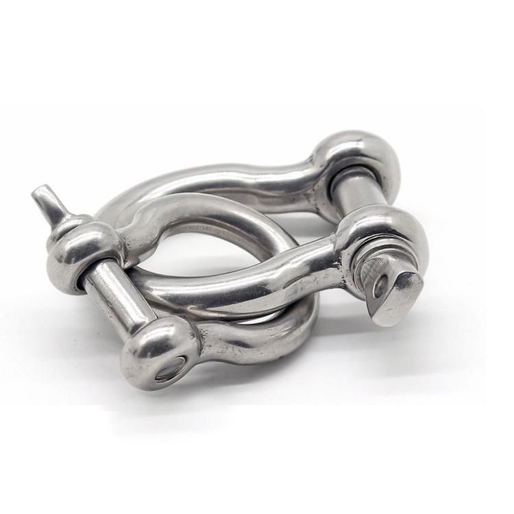 High Quality Rigging Hardware Stainless Steel 304 Bow Shackle