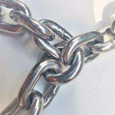 5mm/6mm S. S304 Swing Chain DIN766 Short Link Chain
