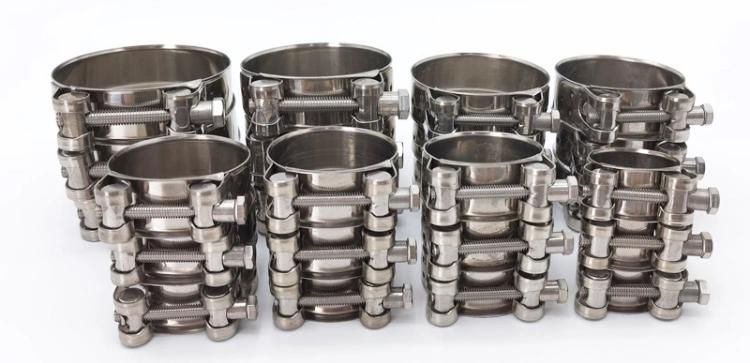 Stainless Steel Single Bolt Hose Metal Galv Pipe Clamps