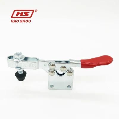 Haoshou HS-201-Bi as 215-Ub China Wholesaler Hand Tool Jig Fixture Quick Adjustable Horizontal Toggle Clamp Used on Fixture and Jig