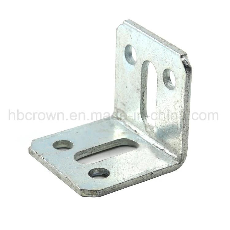 Custom Galvanized Carbon Steel Angle Bracket