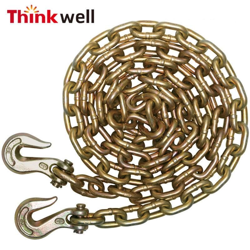 Galvanized 5/16" Towing Chain with Grab Hook