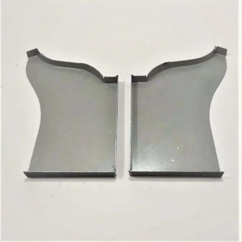 Rain Gutter End Cap Made of Galvanized Plate