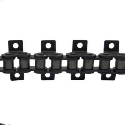 ISO DIN Standard Carbon Steel Pitch 38.10mm C2062 C2062h Double Pitch Roller Conveyor Chains with Attachments SAA1 &amp; SAA2 &amp; Skk1 &amp; Skk2