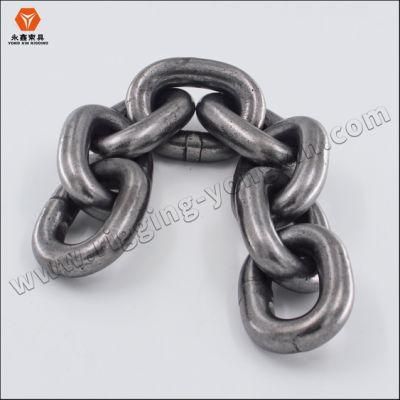 8mm 10mm 14mm Cuban Black Lashing Tow Truck Transport Link Chain Anchor Chains