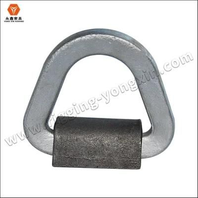 Hot Sale Ferry Lashing Ring D Link D Ring with Strap|Customized Carbon Steel Lashing Ring