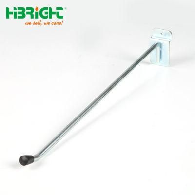 Shopfitting Supermarket Slatwall Hooks Single Prong Display Hook for Store